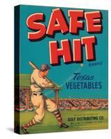 Safe Hit Brand Texas Vegetables-null-Stretched Canvas
