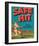 Safe Hit Brand Texas Vegetables-null-Framed Art Print