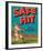 Safe Hit Brand Texas Vegetables-null-Framed Art Print