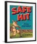 Safe Hit Brand Texas Vegetables-null-Framed Art Print