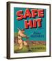 Safe Hit Brand Texas Vegetables-null-Framed Art Print