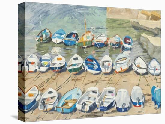 Safe in Harbour-Lesley Dabson-Stretched Canvas