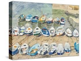 Safe in Harbour-Lesley Dabson-Stretched Canvas