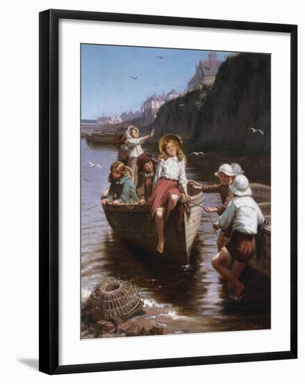 Safe in Harbour-Edwin Roberts-Framed Giclee Print