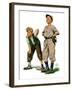 "Safe on Base,"May 28, 1927-Alan Foster-Framed Giclee Print