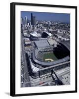 Safeco and Qwest Fields, Seattle, Washington, USA-William Sutton-Framed Photographic Print