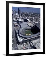 Safeco and Qwest Fields, Seattle, Washington, USA-William Sutton-Framed Photographic Print