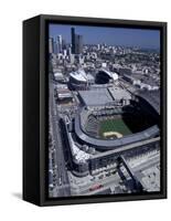 Safeco and Qwest Fields, Seattle, Washington, USA-William Sutton-Framed Stretched Canvas