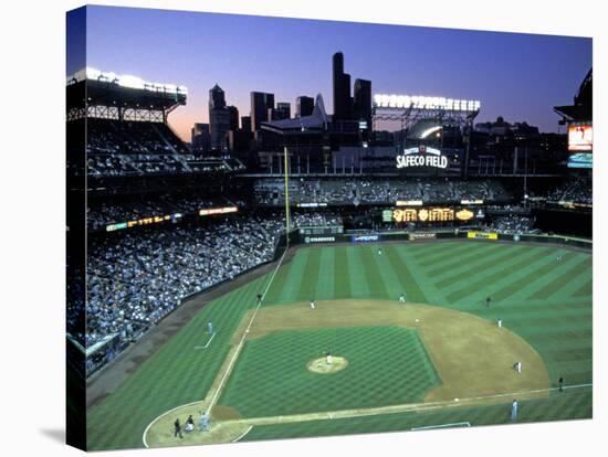 Safeco Field, Home of the Seattle Mariners, Seattle, Washington, USA-Jamie & Judy Wild-Stretched Canvas
