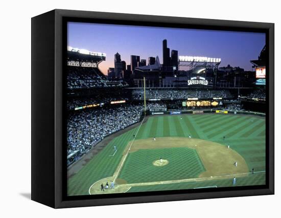 Safeco Field, Home of the Seattle Mariners, Seattle, Washington, USA-Jamie & Judy Wild-Framed Stretched Canvas