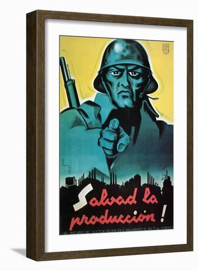 Safeguard Production.-Henn-Framed Art Print