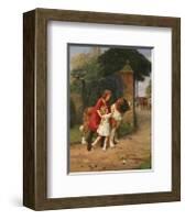 Safely Guarded-Arthur Elsley-Framed Premium Giclee Print