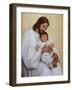 Safely in His Arms-David Lindsley-Framed Giclee Print