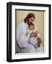 Safely in His Arms-David Lindsley-Framed Giclee Print