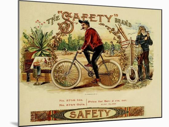 Safety Cig-null-Mounted Giclee Print