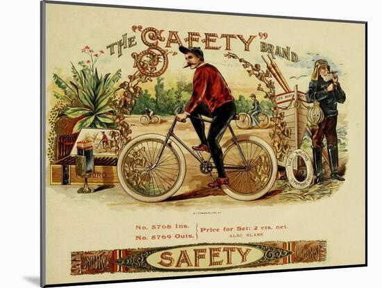 Safety Cig-null-Mounted Giclee Print