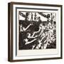 Safety First, from 'The Labour of Women', 1924-Eric Gill-Framed Giclee Print