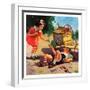 "Safety First,"June 1, 1937-Henry Hintermeister-Framed Giclee Print