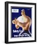 Safety First Keeps Him on the Job-null-Framed Giclee Print