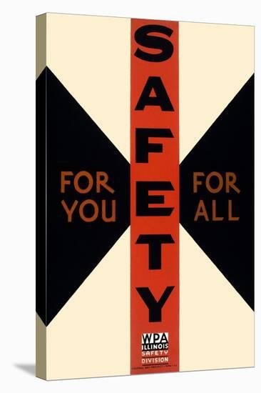 Safety for You, for All-Carken-Stretched Canvas