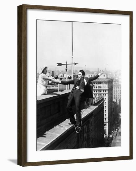 Safety Last, 1923-null-Framed Photographic Print