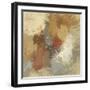 Saffron Fresco II-June Erica Vess-Framed Art Print