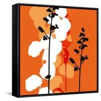 Saffron Indignation-Jan Weiss-Framed Stretched Canvas