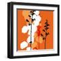 Saffron Indignation-Jan Weiss-Framed Art Print