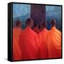 Saffron Monks-Lincoln Seligman-Framed Stretched Canvas