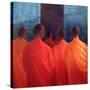 Saffron Monks-Lincoln Seligman-Stretched Canvas