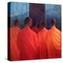 Saffron Monks-Lincoln Seligman-Stretched Canvas
