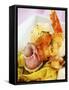 Saffron Tagliolini with Seafood-Herbert Lehmann-Framed Stretched Canvas