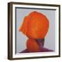 Saffron Turban, 2014-Lincoln Seligman-Framed Giclee Print