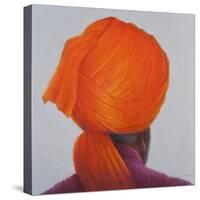 Saffron Turban, 2014-Lincoln Seligman-Stretched Canvas