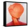 Saffron Turban-Lincoln Seligman-Framed Stretched Canvas