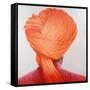 Saffron Turban-Lincoln Seligman-Framed Stretched Canvas