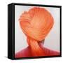 Saffron Turban-Lincoln Seligman-Framed Stretched Canvas