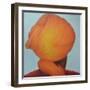 Saffron Turban-Lincoln Seligman-Framed Giclee Print