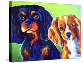 Saffy and Duck-Dawgart-Stretched Canvas