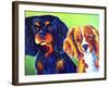 Saffy and Duck-Dawgart-Framed Giclee Print