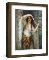 Safie, One of the Three Ladies of Bagdad-William Clarke Wontner-Framed Premium Giclee Print