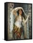 Safie, One of the Three Ladies of Bagdad-William Clarke Wontner-Framed Stretched Canvas