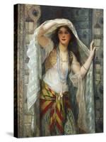 Safie, One of the Three Ladies of Bagdad-William Clarke Wontner-Stretched Canvas