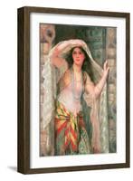 Safie, One of the Three Ladies of Baghdad-William Clarke Wontner-Framed Giclee Print