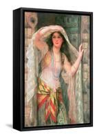 Safie, One of the Three Ladies of Baghdad-William Clarke Wontner-Framed Stretched Canvas