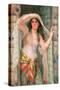 Safie, One of the Three Ladies of Baghdad-William Clarke Wontner-Stretched Canvas