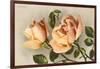 Safrano Roses-null-Framed Art Print