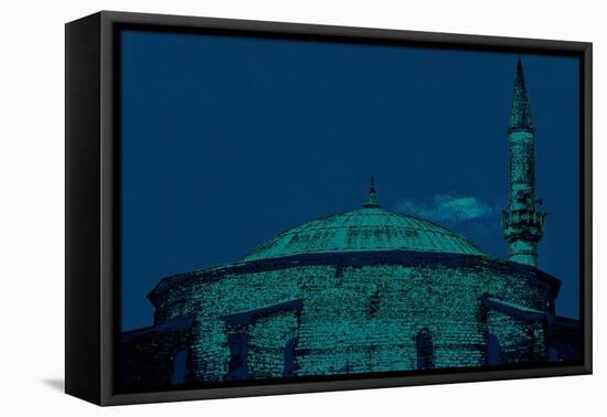 Safrobolgu Mosque, 2017-Joy Lions-Framed Stretched Canvas