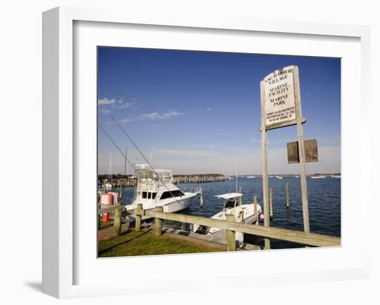 Sag Harbor, the Hamptons, Long Island, New York State, United States of America, North America-Robert Harding-Framed Photographic Print