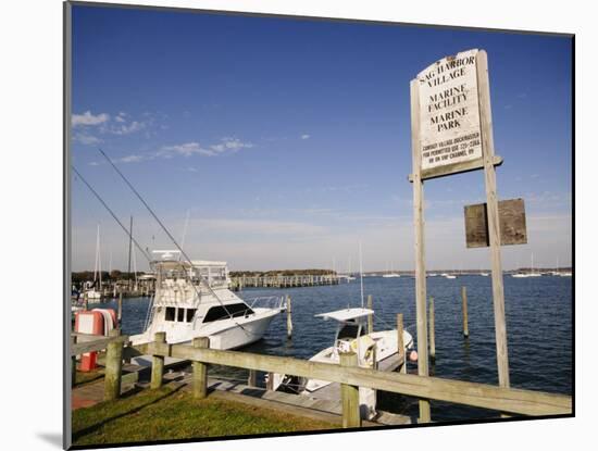 Sag Harbor, the Hamptons, Long Island, New York State, United States of America, North America-Robert Harding-Mounted Photographic Print